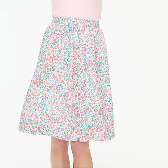 J Crew Floral Multicolor Women's Bubble Skirt size 2x new with tags - Picture 4 of 7